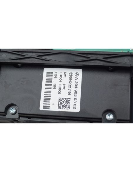 Panel sterowania radia Mercedes W204 AMG
