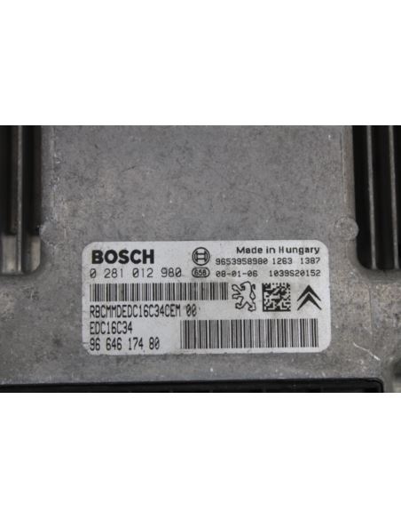 Komputer sterownik ECU 0261S04009 Peugeot Citroen