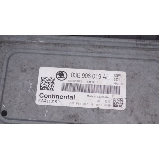 Komputer sterownik ECU Skoda 03E906019AE