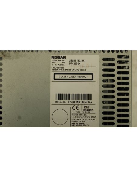 Radio CD Nissan MICRA X-TRAIL QASHQAI