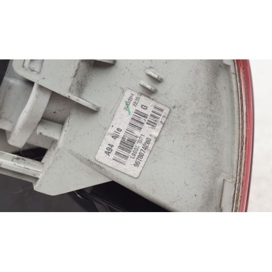 Lampa tylna lewa Peugeot 2008 9678074280