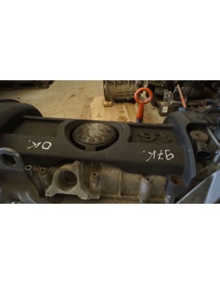 Silnik bez osprzętu Skoda RUMSTER FABIA II 1.6 16V