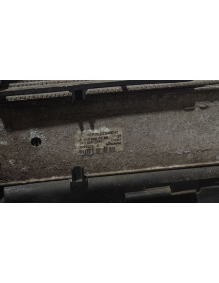 Chłodnica powietrza intercooler Mercedes W203
