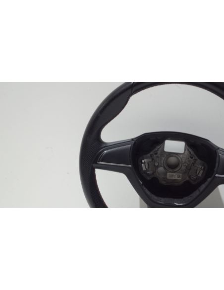 Kierownica skórzana z poduszką Skoda FABIA II LIFT