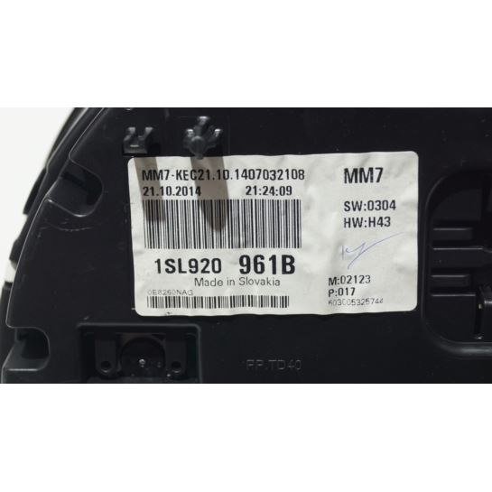Licznik zegary Seat MII 1SL920961B UK