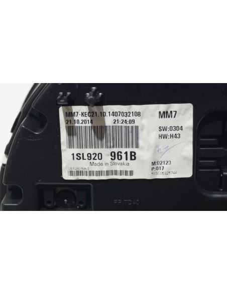 Licznik zegary Seat MII 1SL920961B UK
