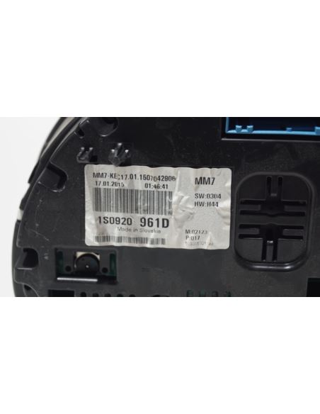 Licznik zegary Volkswagen UP 1S0920961D UK