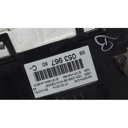 Licznik zegary Peugeot 2008 1.6 HDI 9805396780 UK