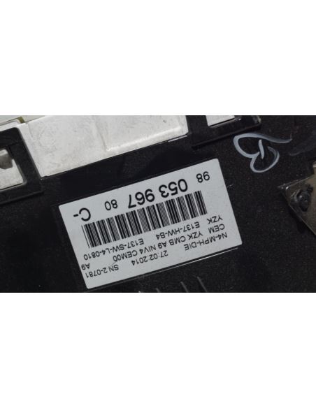 Licznik zegary Peugeot 2008 1.6 HDI 9805396780 UK