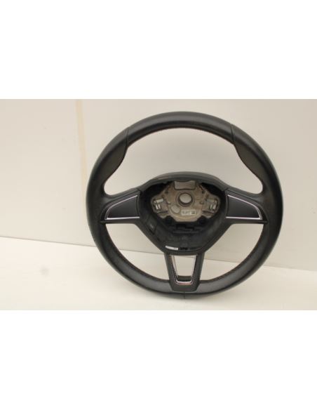 Skórzana kierownica bez poduszki Skoda ROOMSTER