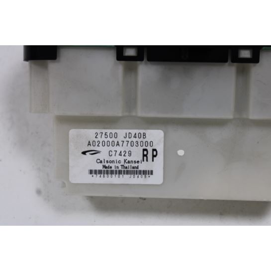 Panel klimatyzacji Nissan QASHQAI