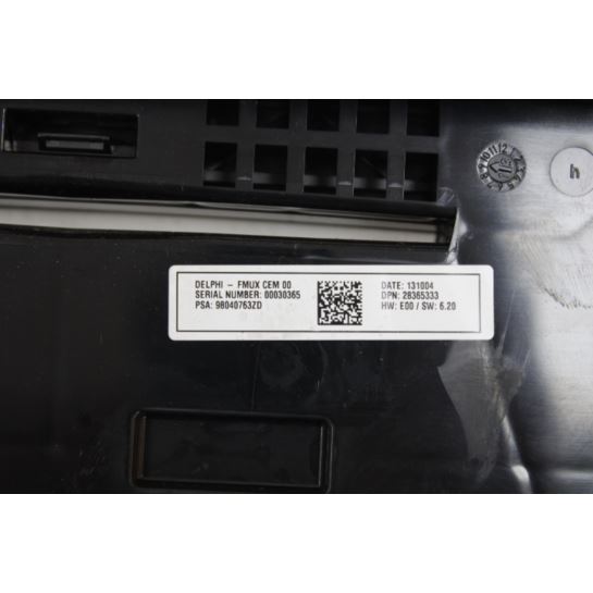 Panel klimatyzacji Citroen C4