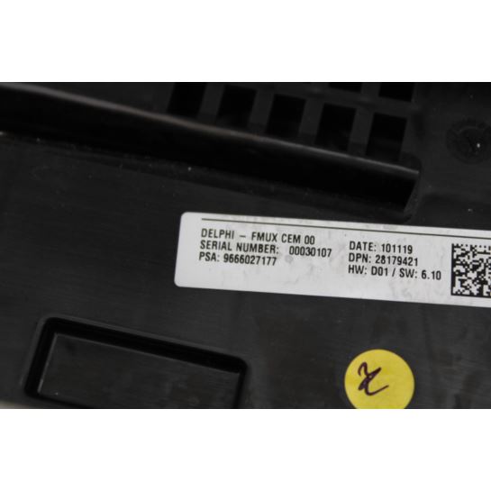 Panel radia i klimatyzacji Citroen C4 II, DS4