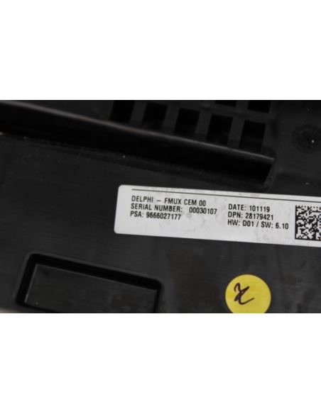 Panel radia i klimatyzacji Citroen C4 II, DS4