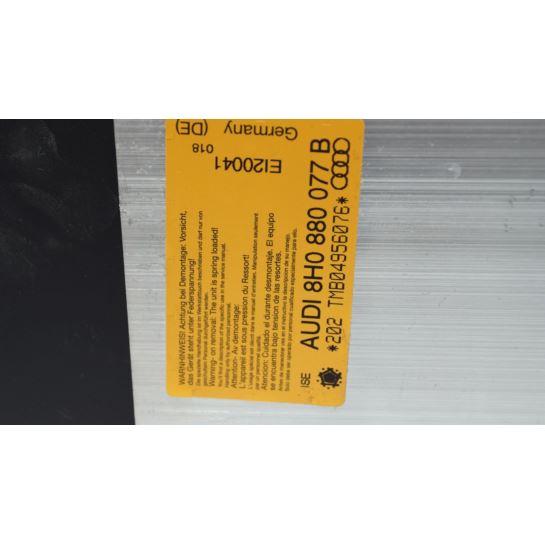 Pałąk kapotażowy Audi A4 B6 CABRIO 8H0880077B
