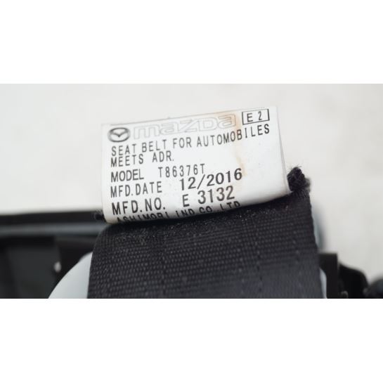 Pas bezpieczeństwa tylny Mazda 6 GJ T86376T