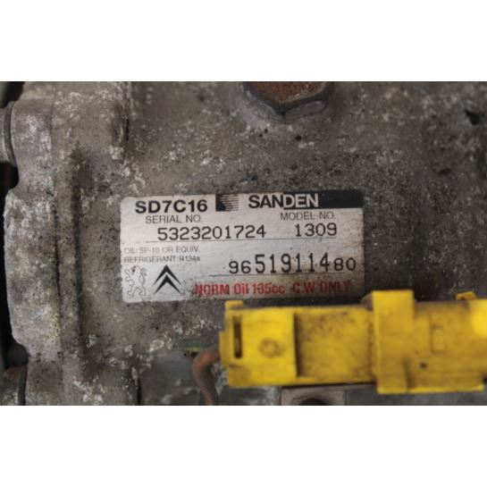 Sprężarka klimatyzacji Peugeot Citroen 1.6HDI