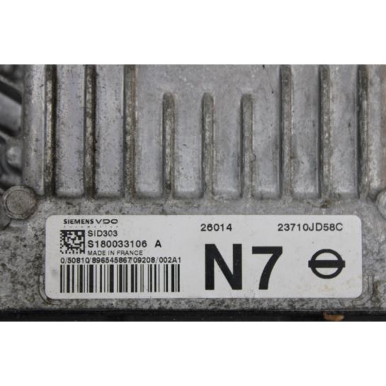 Komputer sterownik ECU S180033106A Nissan QASHQAI