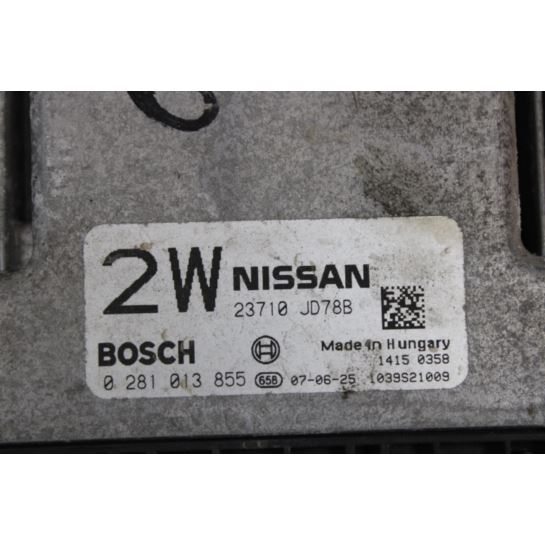 Komputer sterownik ECU 23710-JD78B Nissan Qashqai