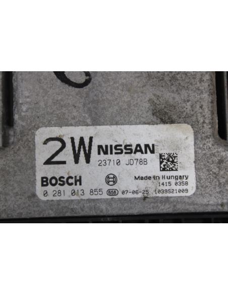 Komputer sterownik ECU 23710-JD78B Nissan Qashqai