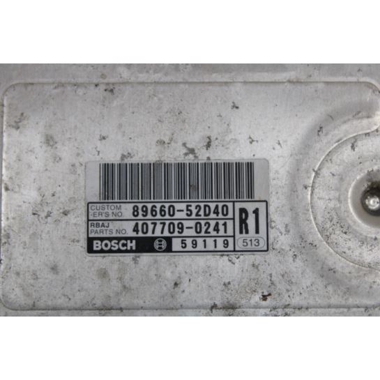 Komputer sterownik ECU 89660-52D40 Toyota Yaris