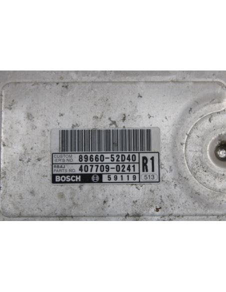 Komputer sterownik ECU 89660-52D40 Toyota Yaris