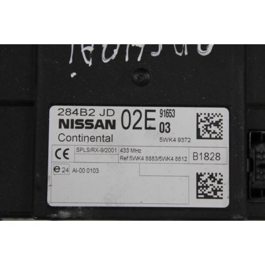 Moduł komfortu 284B2-JD02E Nissan QASHQAI