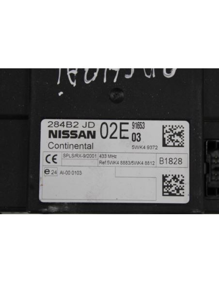 Moduł komfortu 284B2-JD02E Nissan QASHQAI