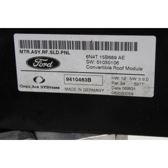 Pompa moduł dachu Ford FOCUS MK2 CABRIO
