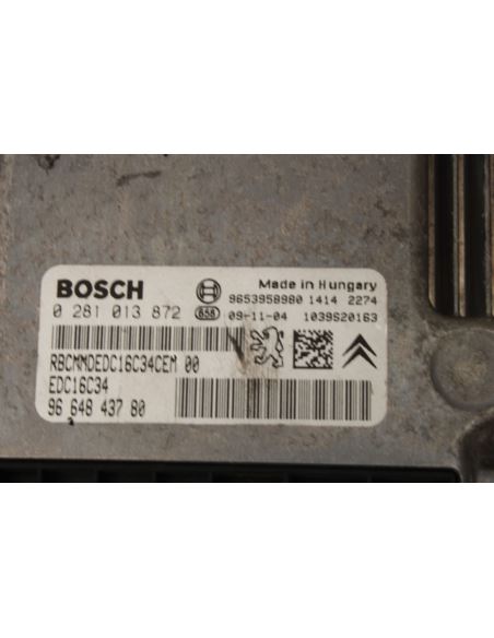 Komputer sterownik silnika ECU Peugeot 307