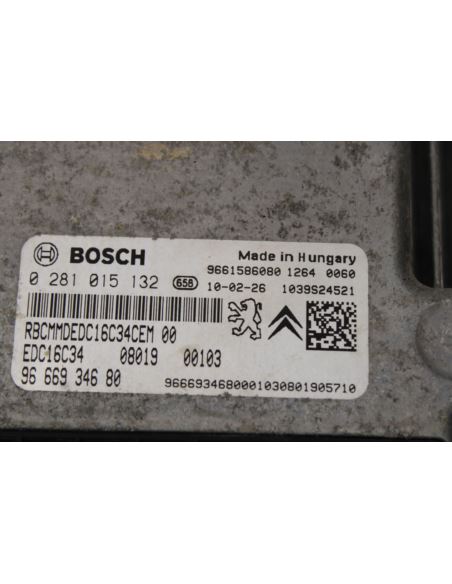 Kumputer sterownik ECU Citroen Peugeot