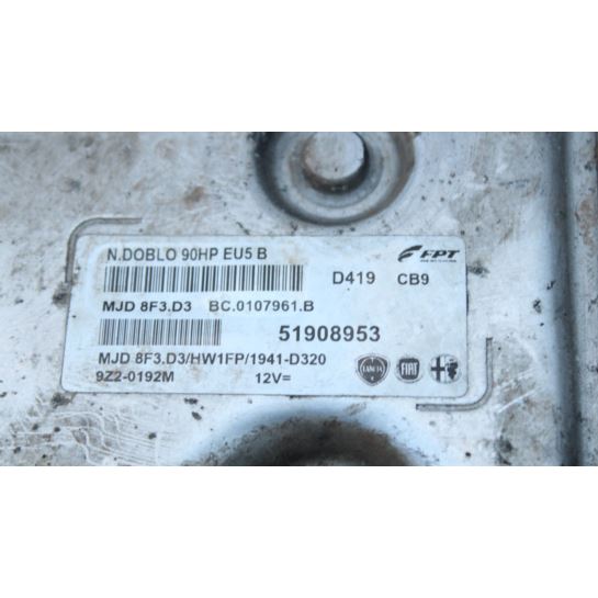 Komputer ECU Fiat DOUBLO II 1.3 JTD 51908953