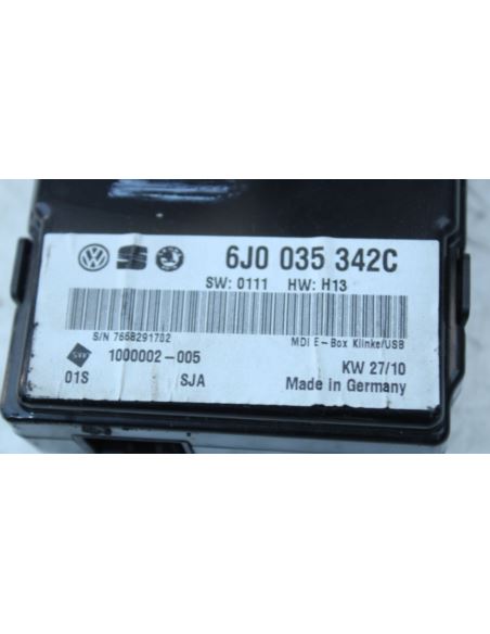 Moduł USB Seat IBIZA IV 6J 08-13r. 6J0035342C