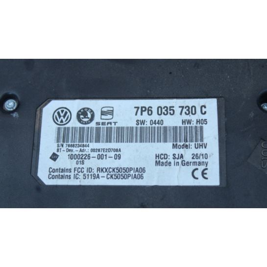 Moduł bluetooth VW Skoda Audi Seat 7P6035730C