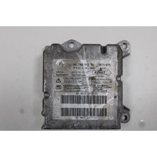 Sterownik airbag Citroen C4 9678691580