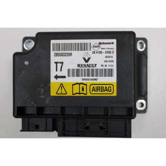 Sterownik airbag 285583229R Renault Grad Scenic