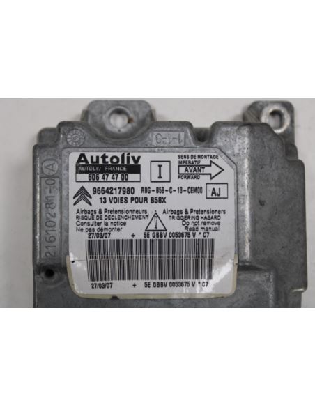 Sterownik airbag 606474700 Citroen C4 Picasso