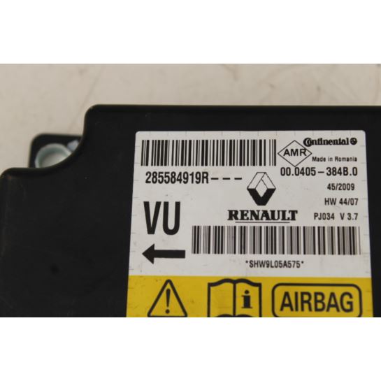 Sterownik airbag 285584919R Renault Scenic