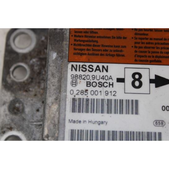 Moduł sensor poduszek airbag Nissan NOTE E12