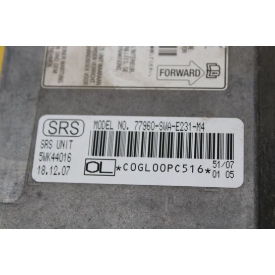 Sterownik airbag Honda CRV 77960-SWA-E231-M4