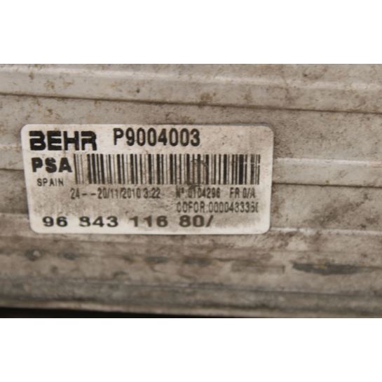 Intercooler chłodnica powietrza Citroen C3 PICASSO