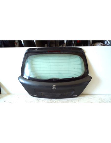 Klapa bagażnika kompletna Peugeot 207 czarna
