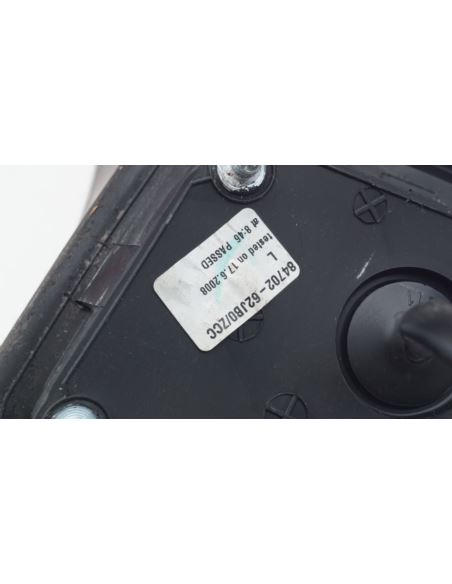 Lusterko lewe 5 pin Suzuki SWIFT 84702-62JB0 UK
