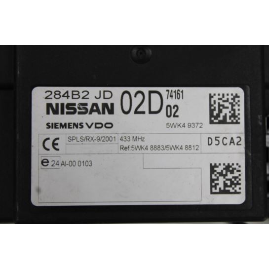 Moduł BCM 284B2JD Nissan QASHQAI
