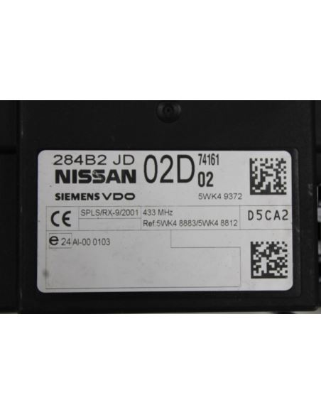 Moduł BCM 284B2JD Nissan QASHQAI