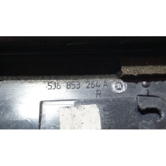 Listwa słupka prawy przód Skoda FABIA II 5J6853264