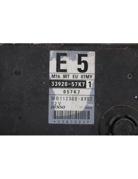 Komputer sterownik ECU 33920-57K7 Suzuki Swift