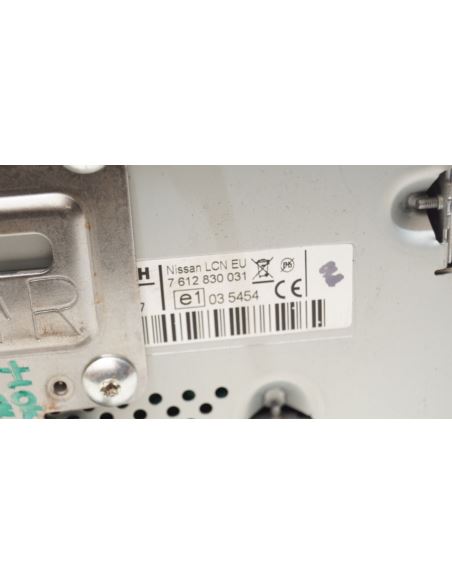Radio CD nawigacja Nissan QASHQAI 7612830031
