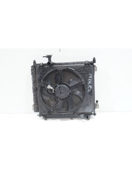 Komplet chłodnic z wentylatorem Nissan Micra K13