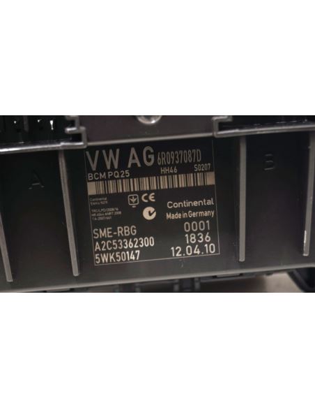 Moduł komfortu BCM Vw POLO 6R IBIZA 6J 6R0937087D